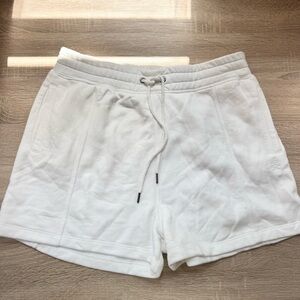 New Free People Movement Sprint To The Finish Shorts White L